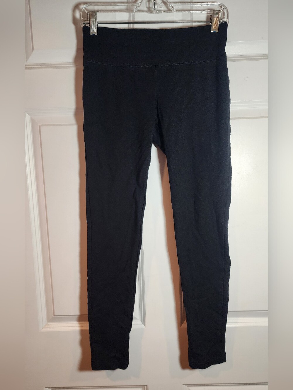 INC International Concepts Stretchy Black Pull On Skinny Ponte Pants Size 2